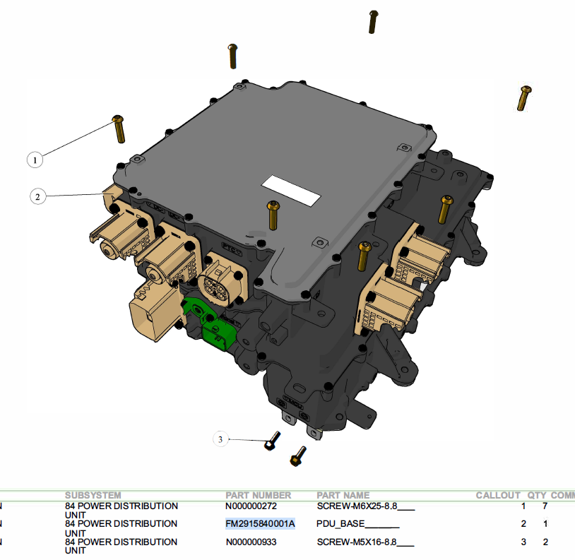 Power Train and Battery